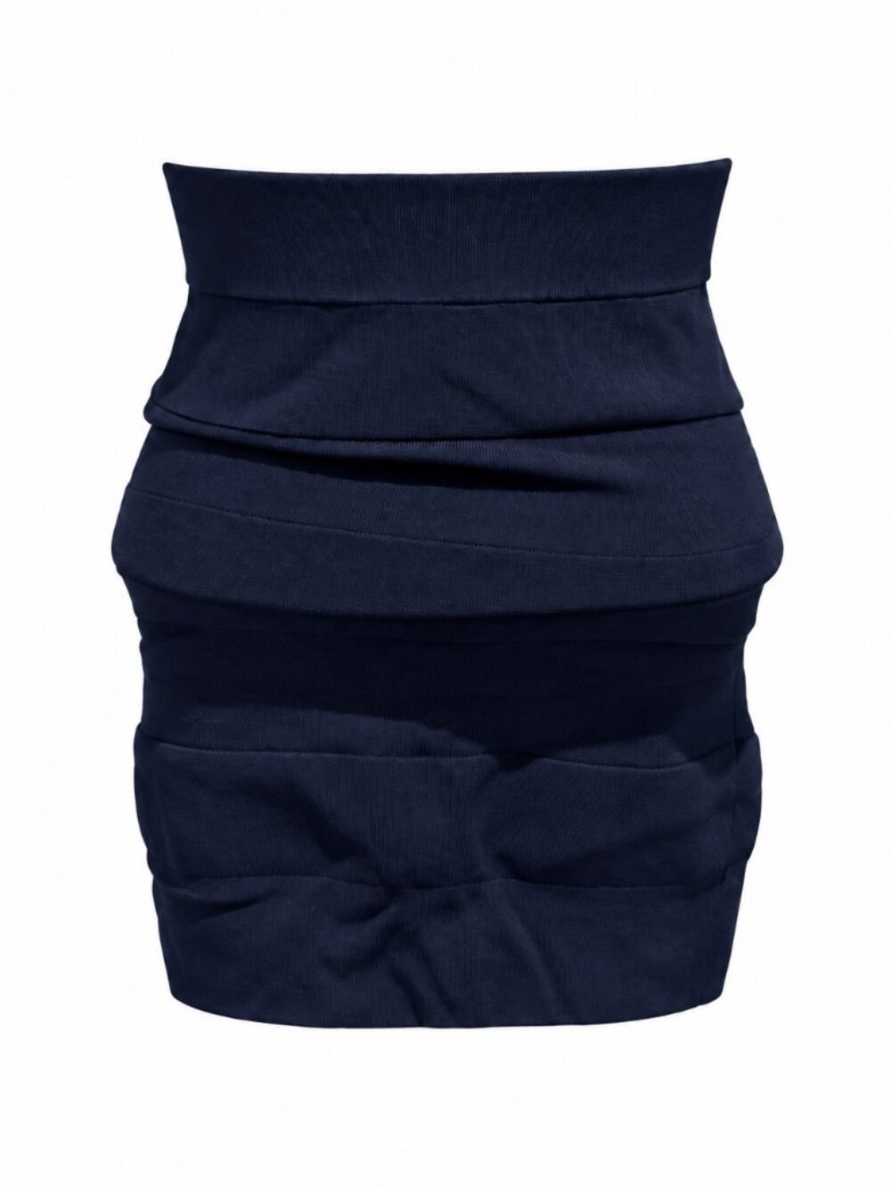French Connection Navy Bandage Skirt - 2